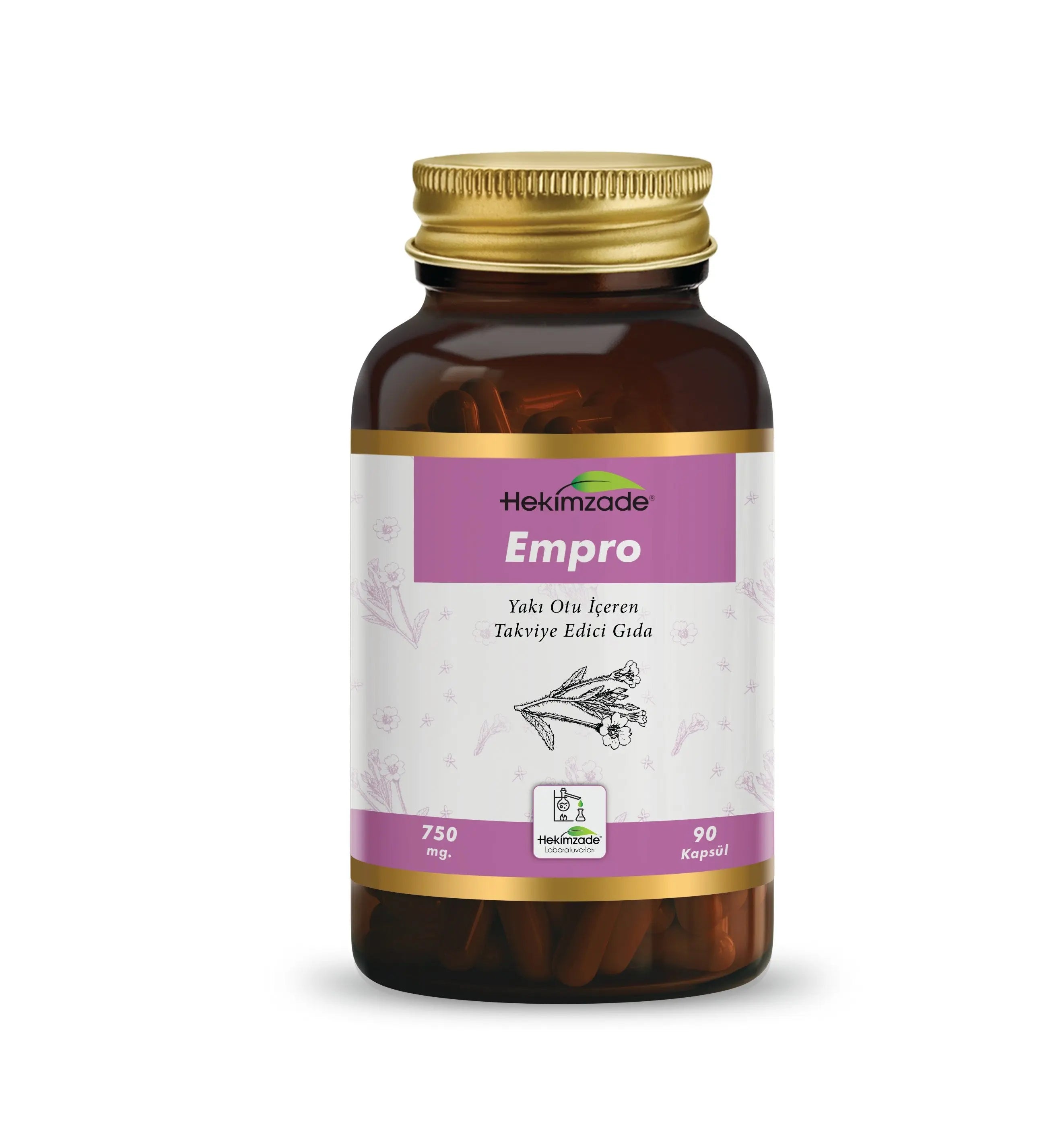 EMPRO 90 KAPSÜL 750mg - Yakı Otu İçeren Takviye Edici Gıda