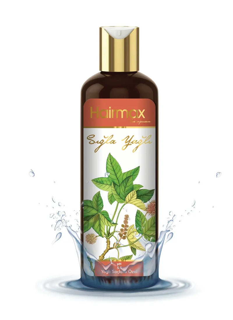 Hairmax Sığla Yağlı Doğal Şampuan - Yağlı Saçlara Özel Formül pH 5.5 400ml