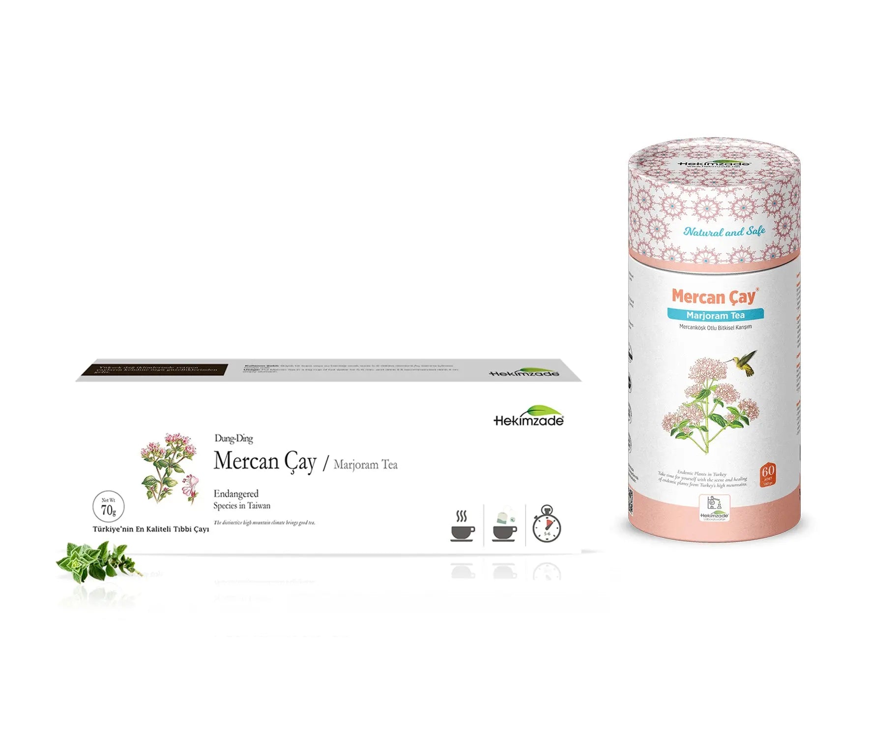 MERCAN PAKET ÇAY - Karabaş Otu Ve Mercan Köşk Içeren Bitkisel Karışım 60 Adet (3gr)